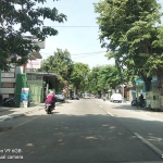 Peningkatan Jalan Hasanuddin yang selesai dikerjakan.