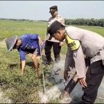Sosialisasi pembasmian hama tikus di Desa Babadan, Ngawi.