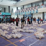 Ikan-ikan yang dilombakan di Convention Hall Simpang Lima Gumul Kediri. Foto: dinas kominfo

