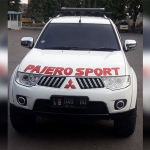 Barang bukti mobil Pajero Sport diamankan di Mapolsek Sedati.
