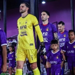 Pemain Persik Kediri saat akan bertanding. Foto: Ist