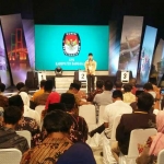 Rapat koordinasi tiga pilar di gedung Ratu Ebuh.