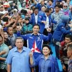 Demokrat saat kampanye di Malang. foto: tribunnews.com
