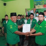 Pelantikan Pengurus Ranting (PR) Gerakan Pemuda (GP) Ansor Kedungrejo. (foto: ist)