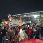 Giat bersih desa di Sumbersuko, Kabupaten Malang.