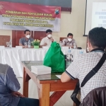 Suasana sosialisasi kepada perajin senapan di Kediri. foto: ist.