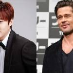 Lee Min Ho dan Brad Pitt. (kapanlagi.com)