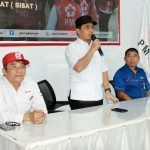 Wali Kota Pasuruan Adi Wibowo memberikan sambutan dalam pembukaan Orientasi Relawan Sibat.