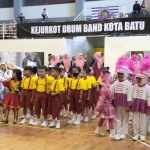 Kejurkot Drumband yang digelar PDBI Kota Batu.