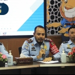 Kepala Kantor Imigrasi Malang Galih Priya Kartika Perdhana (tengah) saat memberikan sambutan.
