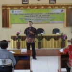 Pelatihan SPI di Aula Balai Benih Ikan Trenggalek. foto: HERMAN/TRENGGALEK