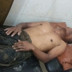 Salah satu korban selamat.