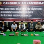 Kapolres saat memberikan sambutan. Foto: SOFFAN/BANGSAONLINE
