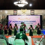 Suasana Grand Final Pemilihan Duta Genre Pamekasan 2021 di Mandhapa Agung Ronggosukowati.