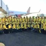 Foto-foto rombongan PKK Jombang yang diupload di Medsos. foto: facebook