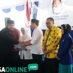 Penetapan pemenang pilbup di kantor KPU Jombang. foto: RONY S/ BANGSAONLINE