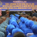 Pembekalan Kepala Staf Angkatan Laut (Kasal) Laksamana TNI Siwi Sukma Adji, S.E., M.M., pada Siswa Diktukpa TNI ALAngkatan XLVII TA. 2017.
