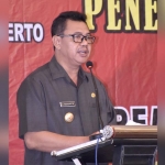 Plt. Bupati Mojokerto Pungkasiadi membuka sosialisasi dan evaluasi pembangunan Zona Integritas Wilayah Bebas Korupsi (WBK), Wilayah Birokrasi Bersih dan Melayani (WBBM), dan penerapan Whistle Blowing System (WBS) di Hotel Raden Wijaya Mojokerto. 