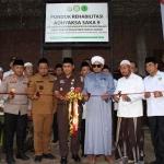 Jajaran Kejaksaan Negeri Kabupaten Probolinggo bersama Forkopimda saat meresmikan Pondok Rehabilitas Saka 9 di Kalikajar. Foto: ANDI SIRAJUDIN/ BANGSAONLINE