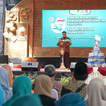 Bupati Kediri saat memberi sambutan. Foto: Ist