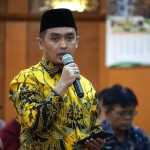 Wakil Wali Kota Pasuruan saat menghadiri dialog "Membangun Komitmen Bersama Menuju Provinsi Jawa Timur 100 Persen Stop Buang Air Besar Sembarangan (SBS) Tahun 2024" di Ruang Hayam Wuruk, Sekretariat Daerah Provinsi Jawa Timur, Kamis (28/4/2024).