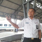 Fadjar Wahyudi, kepala stasiun Blitar. 