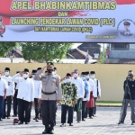 Polresta Sidoarjo menggandeng perguruan pencak silat dan dai kamtibmas yang tersebar di seluruh wilayah Kabupaten Sidoarjo guna membangun kesadaran masyarakat bahwa Covid-19 masih ada dan harus dilawan bersama. (foto: ist)