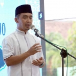 Wakil Wali Kota Pasuruan, Adi Wibowo, saat memberi sambutan.