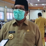 Drs. Mohni, M.M., Wakil Bupati Bangkalan, saat diwawancarai usai mengikuti Pandangan Umum Fraksi-Fraksi terhadap nota pengantar RAPBD TA 2021.