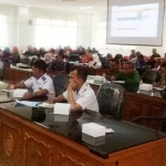 Para OPD di Pemkab Madiun sedang mengadakan pembahasan pengadaan barang dan jasa Tahun 2020.