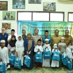 Santunan yatim digelar KWG kerjasama dengan Yayasan Nurul Hayat dalam rangka HPN 2026. foto: ist.