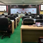 Rapat paripurna yang digelar DPRD Pamekasan.