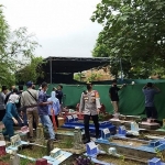 Makam AM (17), santri Pondok Pesantren Gontor asal Palembang. Foto: Era N/INEWS