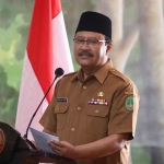 Wali Kota Pasuruan, Saifullah Yusuf atau yang akrab disapa Gus Ipul, saat memberi sambutan.