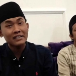 Pengasuh Majelis Ta’lim Ibadallah di Tarokan, Kabupaten Kediri, Muhammad Ilham Yahya Al-Maliki atau Gus Ilham, saat menyampaikan klarifikasi ke awak media.