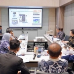 Presentasi Uji Publik Monitoring dan Evaluasi Keterbukaan Informasi Publik 2025 yang digelar Komisi Informasi Pusat.