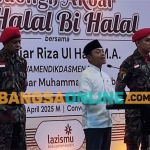 Wakil Menteri Pendidikan Dasar dan Menengah RI, Dr. Fajar Riza Ul Haq di acara tabligh akbar. Foto: Muji Harjita/BANGSAONLINE