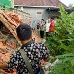 SDN Samaran 2 yang ambruk saat disidak Bupati Sampang H. Slamet Junaidi.