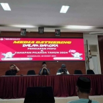 Media gathering yang digelar KPU Bangkalan.