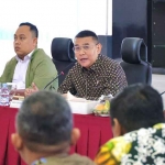 Wamen ATR/BPN, Ossy Dermawan, saat memberi arahan di Kantah Kota Balikpapan.