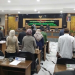 Rapat paripurna penyampaian LKPJ Bupati Situbondo 2025.