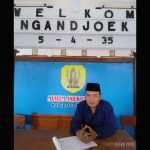 Gus Inul saat berada di Museum Anjuk Ladang di Kabupaten Nganjuk.