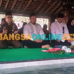 Wali Kota Madiun, Maidi, saat doa bersama jajaran. Foto: HENDRO SUHARTONO/BANGSAONLINE