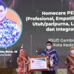Salah satu prestasi Kota Kediri yaitu memperoleh penghargaan Top 30 di ajang Kompetisi Inovasi Pelayanan Publik (Kovablik) se-Jawa Timur 2020. (foto: ist)