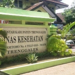 Kantor Dinas Kesehatan Trenggalek.