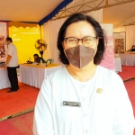 Christine Indrawati, Sekretaris Dinkes Kabupaten Blitar.