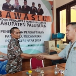 Ketua Bawaslu Kabupaten Pasuruan, Nasrup, saat dikonfirmasi wartawan.