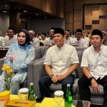 Wakil Ketua DPR RI Adies Kadir saat silaturahmi dengan Kader Golkar Sidoarjo dan Relawan Akar, Sabtu (22/3/2025). foto istimewa