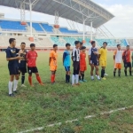 Penjaringan pemain Porprov yang dilakukan Askab PSSI Jember di lapangan Jember Sport Garden (JSG) Kecamatan Ajung