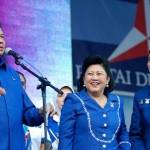 SBY, Ibas dan Ibu Ani. Foto: vivanews.com